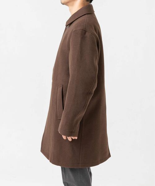 URBAN RESEARCH ROSSO MEN(アーバンリサーチロッソメン)の「『XLサイズあり』light meltonステンカラーコート(ステンカラーコート・メンズ・ブラック/チャコールグレー/ネイビー/ブラウン・LARGE/X-LARGE/MEDIUM)」の12枚目の写真