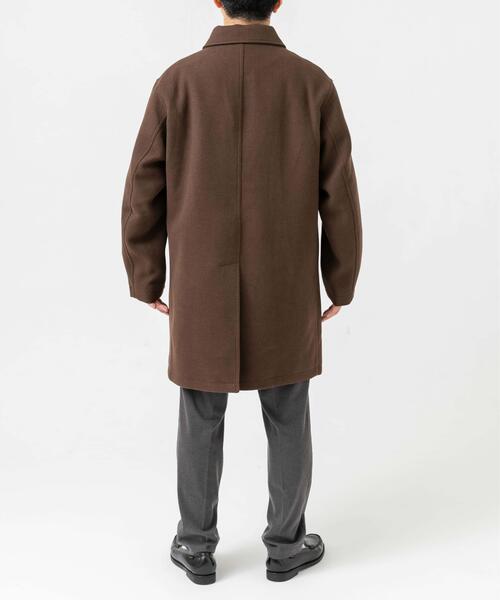 URBAN RESEARCH ROSSO MEN(アーバンリサーチロッソメン)の「『XLサイズあり』light meltonステンカラーコート(ステンカラーコート・メンズ・ブラック/チャコールグレー/ネイビー/ブラウン・LARGE/X-LARGE/MEDIUM)」の16枚目の写真