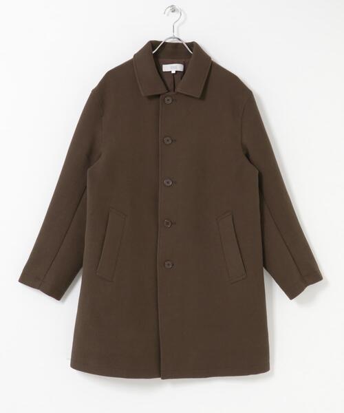 URBAN RESEARCH ROSSO MEN(アーバンリサーチロッソメン)の「『XLサイズあり』light meltonステンカラーコート(ステンカラーコート・メンズ・ブラック/チャコールグレー/ネイビー/ブラウン・LARGE/X-LARGE/MEDIUM)」の18枚目の写真
