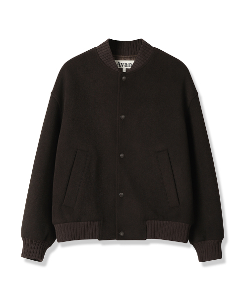 AVANDRESS(アバンドレス )の「Aube Wool Handmade Blouson GREY(ブルゾン・メンズ・ライトグレー・MEDIUM/LARGE)」の6枚目の写真