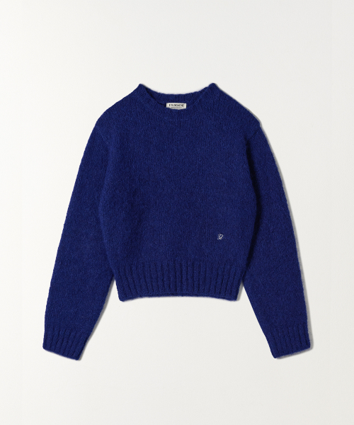 TTUDEMENT(トュードメント)の「ALPACA ROUND PULLOVER BLUE(ニット/セーター・レディース・その他・FREE)」の4枚目の写真