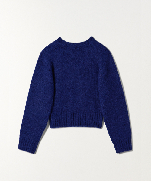 TTUDEMENT(トュードメント)の「ALPACA ROUND PULLOVER BLUE(ニット/セーター・レディース・その他・FREE)」の5枚目の写真