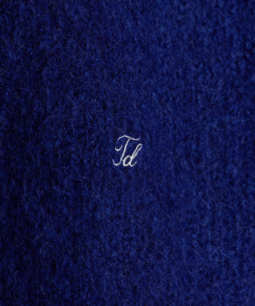 TTUDEMENT(トュードメント)の「ALPACA ROUND PULLOVER BLUE(ニット/セーター・レディース・その他・FREE)」の2枚目の写真