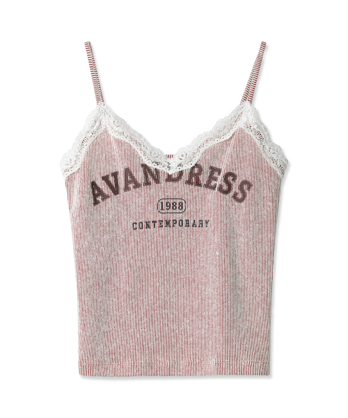 AVANDRESS(アバンドレス )の「ヴィンテージ レース ノースリーブ カーキベージュ(Tシャツ/カットソー・レディース・カーキブラウン・SMALL/MEDIUM)」の17枚目の写真