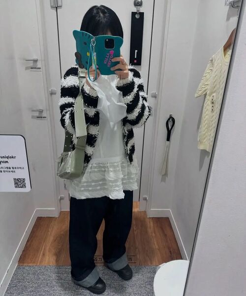 FLAREUP(フレアアップ)の「Layered Frill T-Shirt (FL-167_White)(Tシャツ/カットソー・レディース・ホワイト・OS)」の9枚目の写真