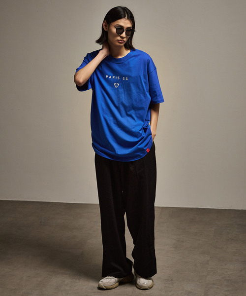 NIKE(ナイキ)の「【NIKE / ナイキ】PSG M NK T90 WRDMARK TEE HV4905- 480(Tシャツ/カットソー・メンズ・ネイビー・SMALL/MEDIUM/LARGE/X-LARGE/XX-LARGE)」の3枚目の写真