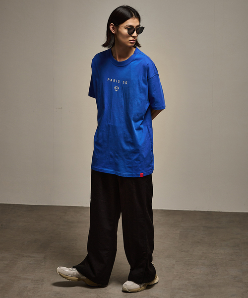 NIKE(ナイキ)の「【NIKE / ナイキ】PSG M NK T90 WRDMARK TEE HV4905- 480(Tシャツ/カットソー・メンズ・ネイビー・SMALL/MEDIUM/LARGE/X-LARGE/XX-LARGE)」の4枚目の写真