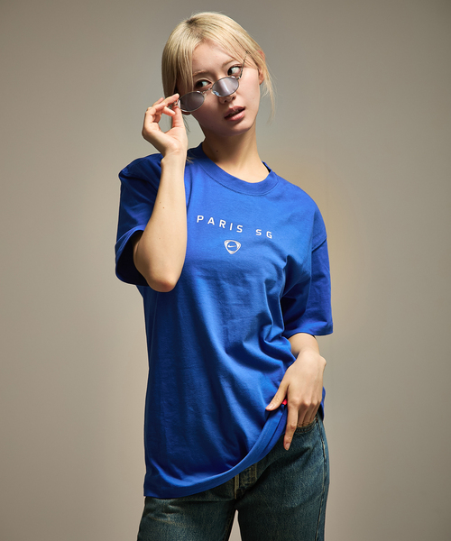NIKE(ナイキ)の「【NIKE / ナイキ】PSG M NK T90 WRDMARK TEE HV4905- 480(Tシャツ/カットソー・メンズ・ネイビー・SMALL/MEDIUM/LARGE/X-LARGE/XX-LARGE)」の8枚目の写真