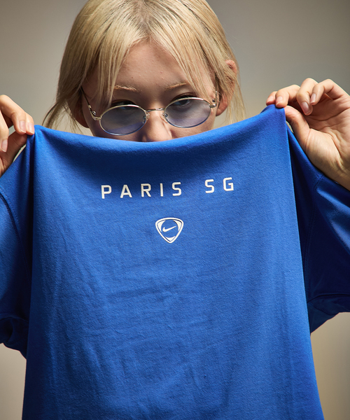 NIKE(ナイキ)の「【NIKE / ナイキ】PSG M NK T90 WRDMARK TEE HV4905- 480(Tシャツ/カットソー・メンズ・ネイビー・SMALL/MEDIUM/LARGE/X-LARGE/XX-LARGE)」の13枚目の写真