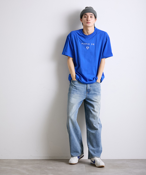 NIKE(ナイキ)の「【NIKE / ナイキ】PSG M NK T90 WRDMARK TEE HV4905- 480(Tシャツ/カットソー・メンズ・ネイビー・SMALL/MEDIUM/LARGE/X-LARGE/XX-LARGE)」の15枚目の写真
