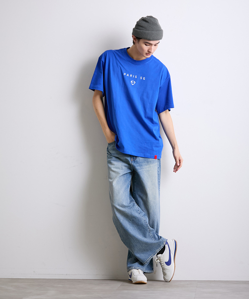 NIKE(ナイキ)の「【NIKE / ナイキ】PSG M NK T90 WRDMARK TEE HV4905- 480(Tシャツ/カットソー・メンズ・ネイビー・SMALL/MEDIUM/LARGE/X-LARGE/XX-LARGE)」の17枚目の写真
