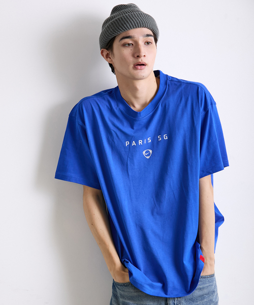 NIKE(ナイキ)の「【NIKE / ナイキ】PSG M NK T90 WRDMARK TEE HV4905- 480(Tシャツ/カットソー・メンズ・ネイビー・SMALL/MEDIUM/LARGE/X-LARGE/XX-LARGE)」の22枚目の写真