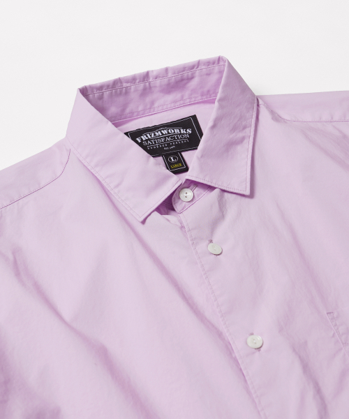 FRIZMWORKS(フリズムワークス)の「TYPEWRITER HALF SHIRT _ LAVENDER(シャツ/ブラウス・メンズ・その他・MEDIUM/LARGE/X-LARGE)」の3枚目の写真