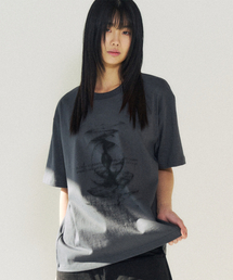 SLOWACID | デューンウェーブ 半袖Tシャツ [チャコール](Tシャツ/カットソー)
