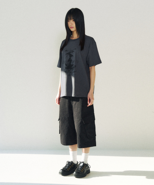 SLOWACID（スローアシッド）の「デューンウェーブ 半袖Tシャツ [チャコール]（Tシャツ/カットソー・レディース・その他・SMALL/MEDIUM/LARGE/X-LARGE）」の2枚目の写真