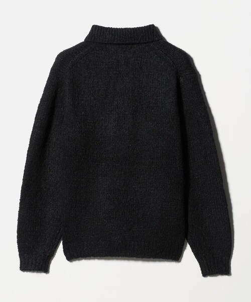 BEAUTY&YOUTH UNITED ARROWS（ビューティーアンドユースユナイテッドアローズ）の「バブル ニット 2B ポロシャツ（ポロシャツ・メンズ・ブラック/ロイヤルブルー・M/XL/S/L）」の16枚目の写真