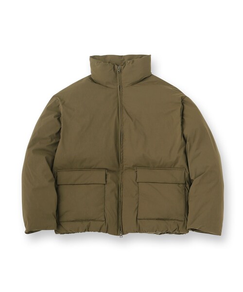 tk.TAKEO KIKUCHI（ティーケータケオキクチ）の「中綿スタンドブルゾン（ブルゾン・メンズ・オフホワイト/ブラウン系その他/ブラック・02/01/03）」の4枚目の写真