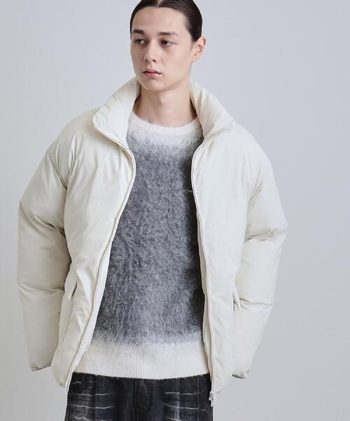 tk.TAKEO KIKUCHI（ティーケータケオキクチ）の「中綿スタンドブルゾン（ブルゾン・メンズ・オフホワイト/ブラウン系その他/ブラック・02/01/03）」の5枚目の写真