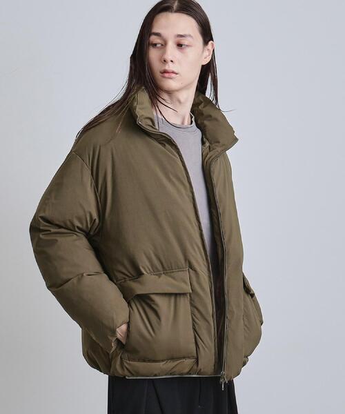 tk.TAKEO KIKUCHI（ティーケータケオキクチ）の「中綿スタンドブルゾン（ブルゾン・メンズ・オフホワイト/ブラウン系その他/ブラック・02/01/03）」の15枚目の写真