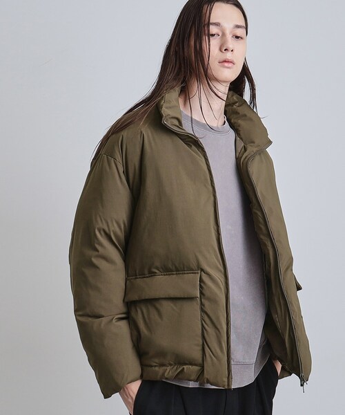 tk.TAKEO KIKUCHI（ティーケータケオキクチ）の「中綿スタンドブルゾン（ブルゾン・メンズ・オフホワイト/ブラウン系その他/ブラック・02/01/03）」の16枚目の写真