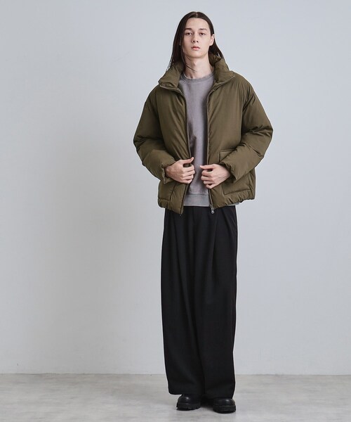 tk.TAKEO KIKUCHI（ティーケータケオキクチ）の「中綿スタンドブルゾン（ブルゾン・メンズ・オフホワイト/ブラウン系その他/ブラック・02/01/03）」の17枚目の写真