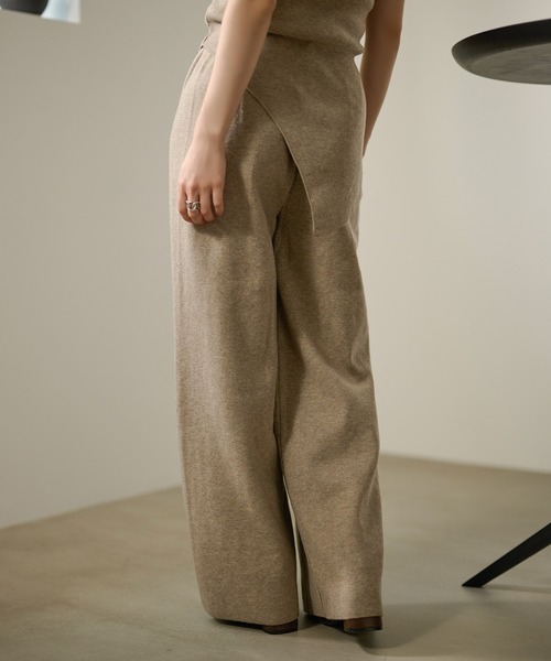 LAULEN(ローレン)の「asymmetry hem bustier knit 3set /アシンメトリーヘムビスチェニット3点セット(セットアップ・レディース・ブラック/グレイッシュベージュ/アイボリー・FREE)」の21枚目の写真