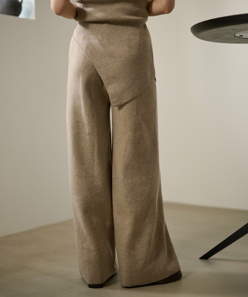 LAULEN(ローレン)の「asymmetry hem bustier knit 3set /アシンメトリーヘムビスチェニット3点セット(セットアップ・レディース・ブラック/グレイッシュベージュ/アイボリー・FREE)」の22枚目の写真