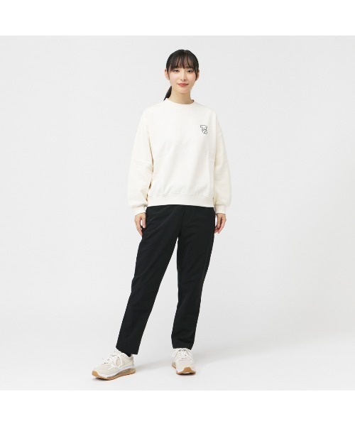 ALPEN / SPORTS DEPO SELECT（アルペンスポーツデポセレクト）の「miffy バックグラフィックトレーナー(フェイス)（スウェット・レディース・ダークグレー/オフホワイト・S/M/L/XL）」の4枚目の写真