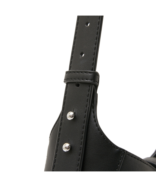 LAP（ラップ）の「BUCKLE STRAP SHOULDER BAG AR7AB823（ショルダーバッグ・レディース・ブラック/ベージュ/アイボリー・FREE）」の6枚目の写真