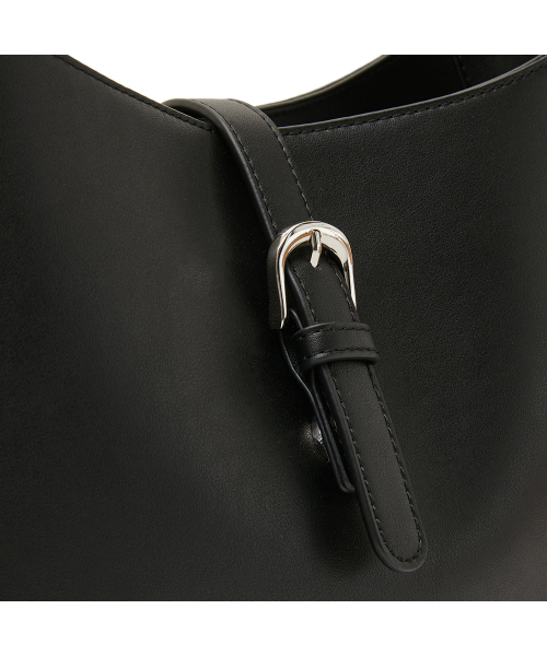LAP（ラップ）の「BUCKLE STRAP SHOULDER BAG AR7AB823（ショルダーバッグ・レディース・ブラック/ベージュ/アイボリー・FREE）」の5枚目の写真