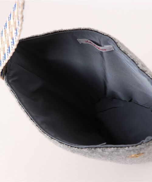LILA&FLEUR(リラアンドフルール)の「Felt Single Handle Bag(トートバッグ・レディース・チャコールグレー/ヘザーグレー/ライトブルー/グリーン/レッド・ONE SIZE)」の17枚目の写真
