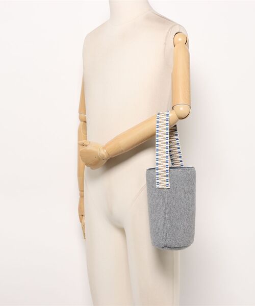 LILA&FLEUR(リラアンドフルール)の「Felt Single Handle Bag(トートバッグ・レディース・チャコールグレー/ヘザーグレー/ライトブルー/グリーン/レッド・ONE SIZE)」の22枚目の写真