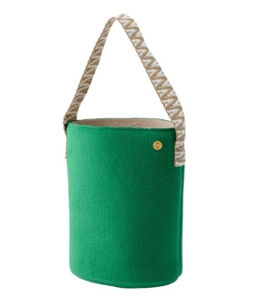 LILA&FLEUR(リラアンドフルール)の「Felt Single Handle Bag(トートバッグ・レディース・チャコールグレー/ヘザーグレー/ライトブルー/グリーン/レッド・ONE SIZE)」の3枚目の写真