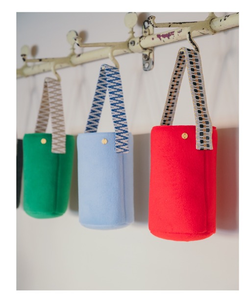 LILA&FLEUR(リラアンドフルール)の「Felt Single Handle Bag(トートバッグ・レディース・チャコールグレー/ヘザーグレー/ライトブルー/グリーン/レッド・ONE SIZE)」の7枚目の写真