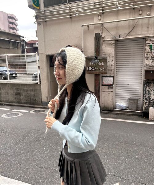 ROSEFRANTZ（ロゼフランツ）の「Soft Nut Button Cardigan [Sky Blue]（カーディガン/ボレロ・レディース・スカイブルー・OS）」の15枚目の写真