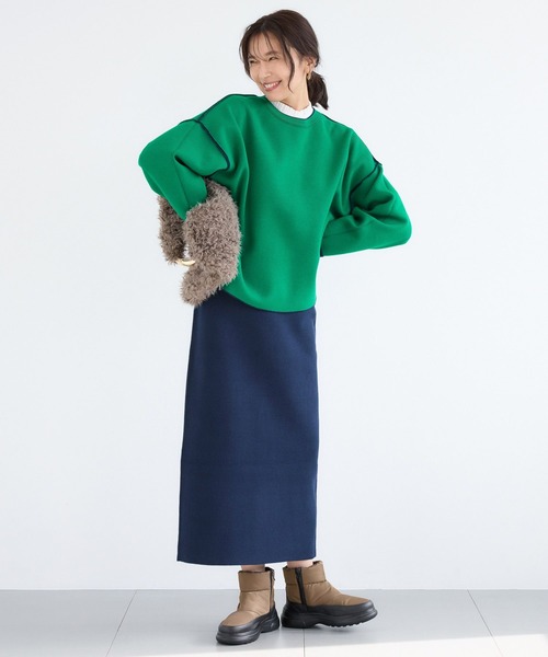 Mazell（マゼル）の「Mazell / 撥水ウォームブーツ【一部店舗限定サイズS】（ブーツ・レディース・ブラック/カーキ・S/M/L）」の11枚目の写真