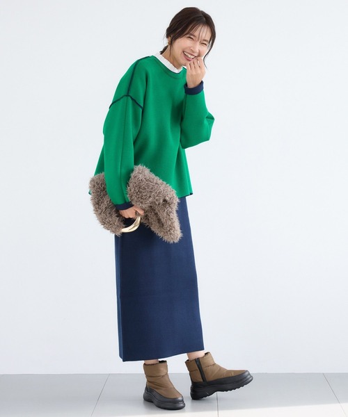 Mazell（マゼル）の「Mazell / 撥水ウォームブーツ【一部店舗限定サイズS】（ブーツ・レディース・ブラック/カーキ・S/M/L）」の12枚目の写真