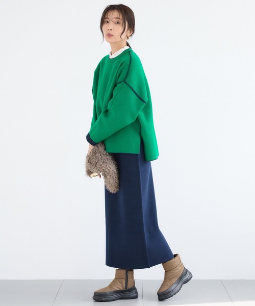 Mazell（マゼル）の「Mazell / 撥水ウォームブーツ【一部店舗限定サイズS】（ブーツ・レディース・ブラック/カーキ・S/M/L）」の13枚目の写真