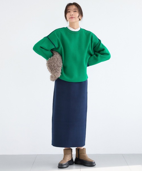 Mazell（マゼル）の「Mazell / 撥水ウォームブーツ【一部店舗限定サイズS】（ブーツ・レディース・ブラック/カーキ・S/M/L）」の14枚目の写真