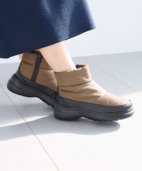 Mazell（マゼル）の「Mazell / 撥水ウォームブーツ【一部店舗限定サイズS】（ブーツ・レディース・ブラック/カーキ・S/M/L）」の15枚目の写真