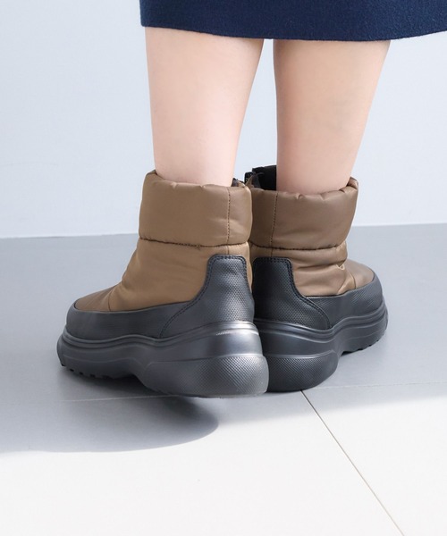 Mazell（マゼル）の「Mazell / 撥水ウォームブーツ【一部店舗限定サイズS】（ブーツ・レディース・ブラック/カーキ・S/M/L）」の17枚目の写真