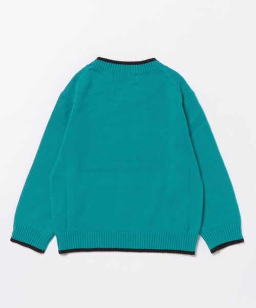 HAKKA KIDS（ハッカキッズ）の「ウォッシャブルニットセーター（ニット/セーター・キッズ・ブルー/ブラック/ピンク/イエロー・110cm/120cm/130cm/100cm）」の5枚目の写真