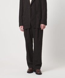 District（ディストリクト）の「＜District＞シュリンク サージ 2プリーツ テーパードパンツ（スラックス）」