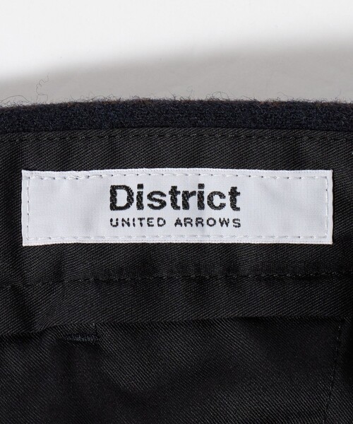 District(ディストリクト)の「<District>シュリンク サージ 2プリーツ テーパードパンツ(スラックス・メンズ・ダークブラウン/ネイビー・M/L/S)」の22枚目の写真