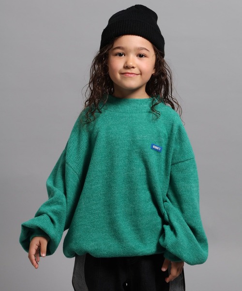 GEORGE'S（ジョージズ）の「【KIDS】カラーオーバープルオーバー（スウェット・キッズ・グリーン/ネイビー・110/130/150）」の2枚目の写真