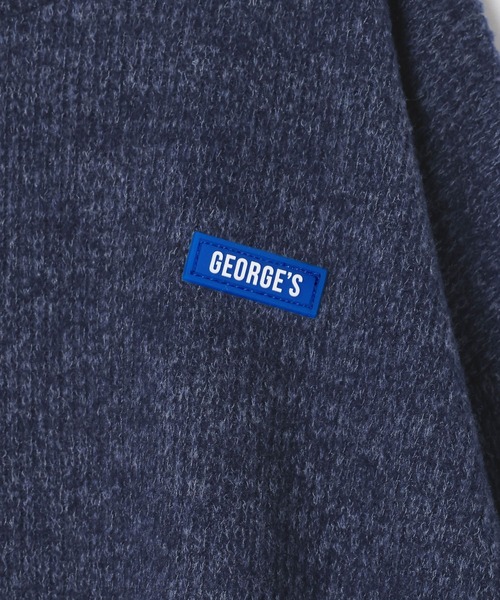 GEORGE'S（ジョージズ）の「【KIDS】カラーオーバープルオーバー（スウェット・キッズ・グリーン/ネイビー・110/130/150）」の5枚目の写真