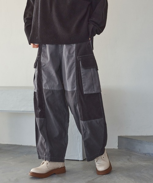 CHANGES リメイクカーゴパンツ CHANGES（チェンジーズ） REMAKE ATHLETIC PANTS リメイク