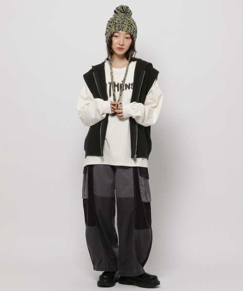 セール】リメイクライクカーゴパンツ（カーゴパンツ）｜niko and