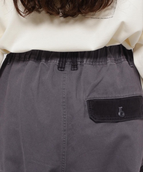 niko and...（ニコアンド）の「リメイクライクカーゴパンツ（カーゴパンツ・レディース・チャコール/アイボリー/カーキ・FREE）」の11枚目の写真