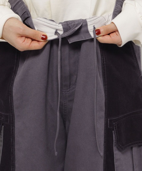 niko and...（ニコアンド）の「リメイクライクカーゴパンツ（カーゴパンツ・レディース・チャコール/アイボリー/カーキ・FREE）」の12枚目の写真